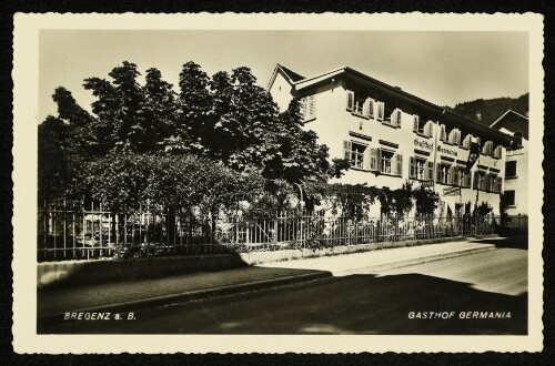 Gasthof Germania in Bregenz
