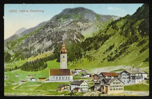 Lech, 1483 m, Vorarlberg : [Postkarte]