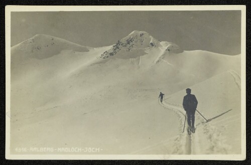 Arlberg - Madloch - Joch -