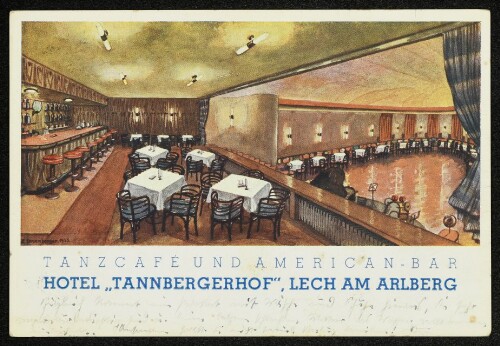 Hotel  Tannbergerhof  , Lech am Arlberg : Tanzcafé und American-Bar