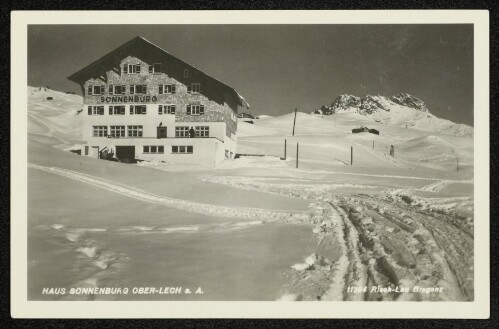 Haus Sonnenburg Ober-Lech a. A.