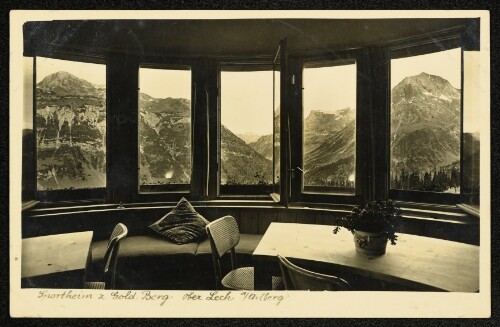 Sportheim z. Golde. Berg Ober Lech Vorarlberg