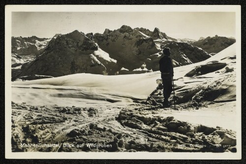 Mohnenfluhsattel, Blick auf Wildgruben