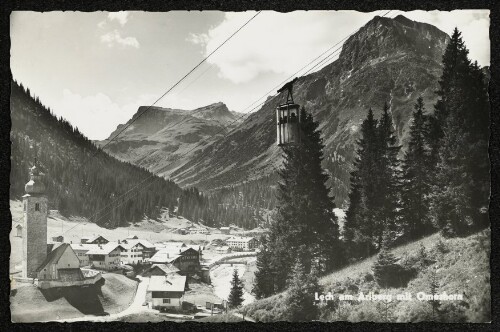 Lech am Arlberg mit Omeshorn