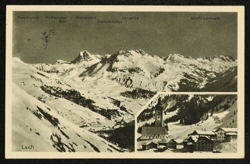 Lech : Juppenspitze : Hochalppass : Ifen : Widderstein : Gentschelpass : Karspitze : Schafalpenköpfe