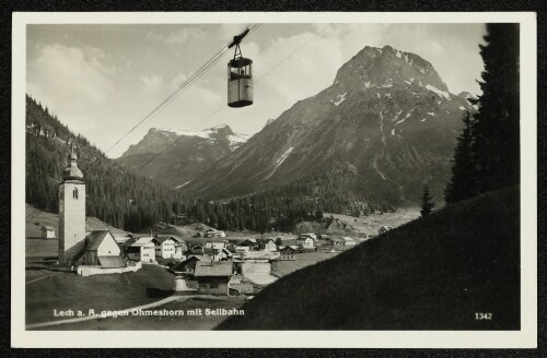 Lech a. A. gegen Omeshorn mit Seilbahn