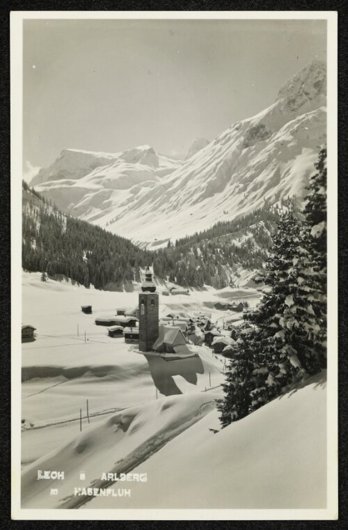 Lech a Arlberg m Hasenfluh