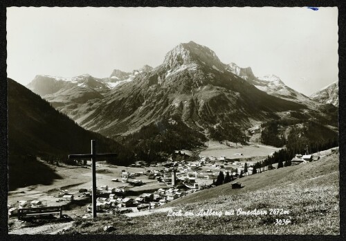 Lech am Arlberg mit Omeshorn 2472 m
