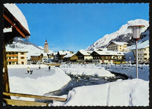 [Wintersportort Lech am Arlberg 1450 m]