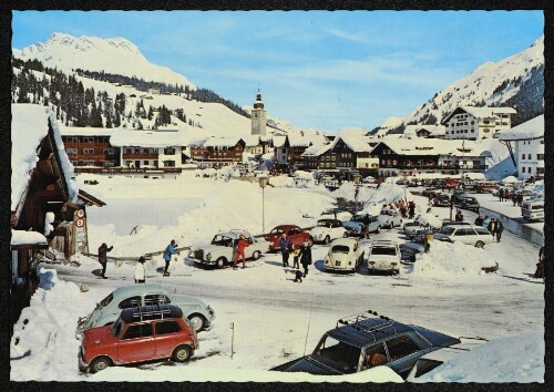 [Wintersportplatz Lech am Arlberg (1450 m)