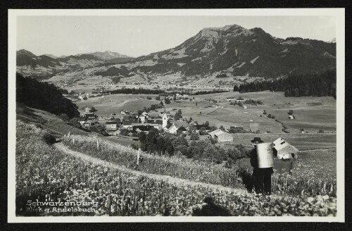 Schwarzenberg Blick g. Andelsbuch
