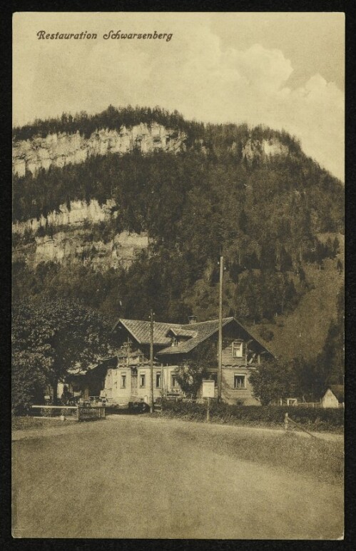 Restauration Schwarzenberg