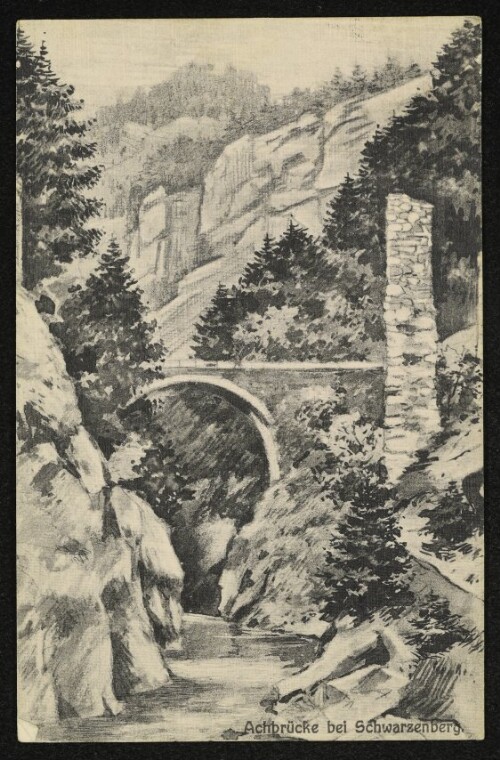 Achbrücke bei Schwarzenberg