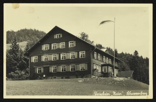Ferienheim  Maien , Schwarzenberg