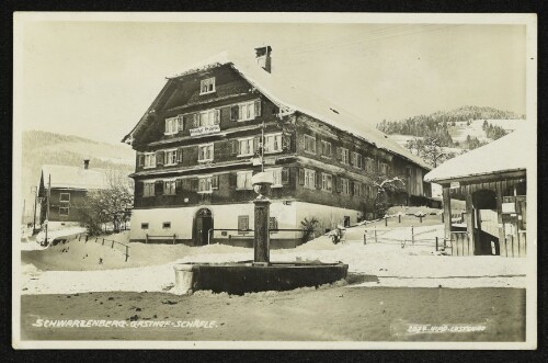 Schwarzenberg Gasthof Schäfle