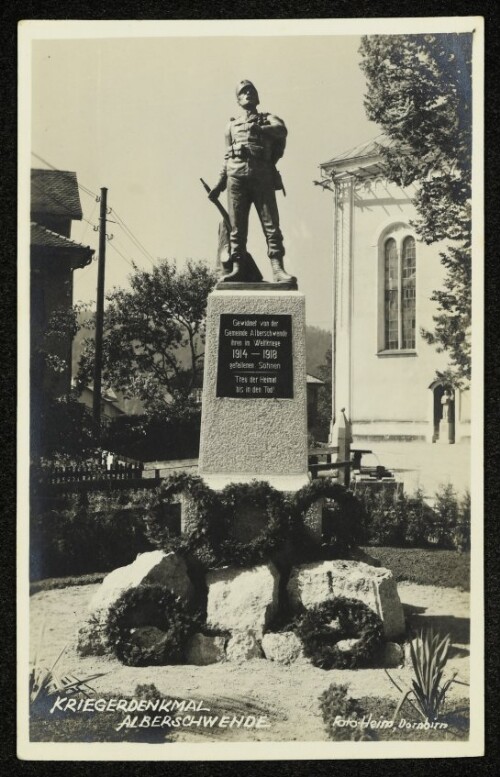 Kriegerdenkmal Alberschwende
