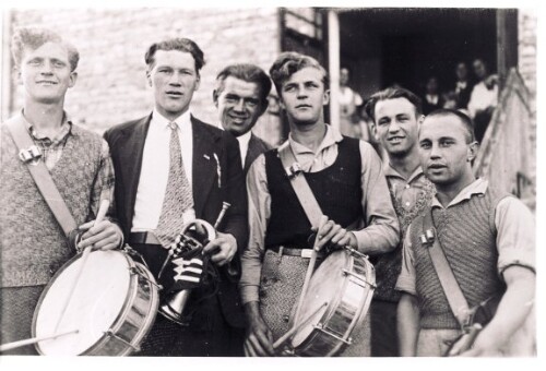 Fritz Preiß als Lokführer