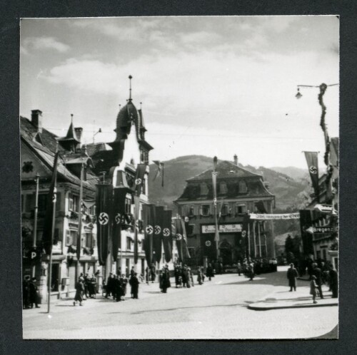 Dornbirner Marktplatz 1938