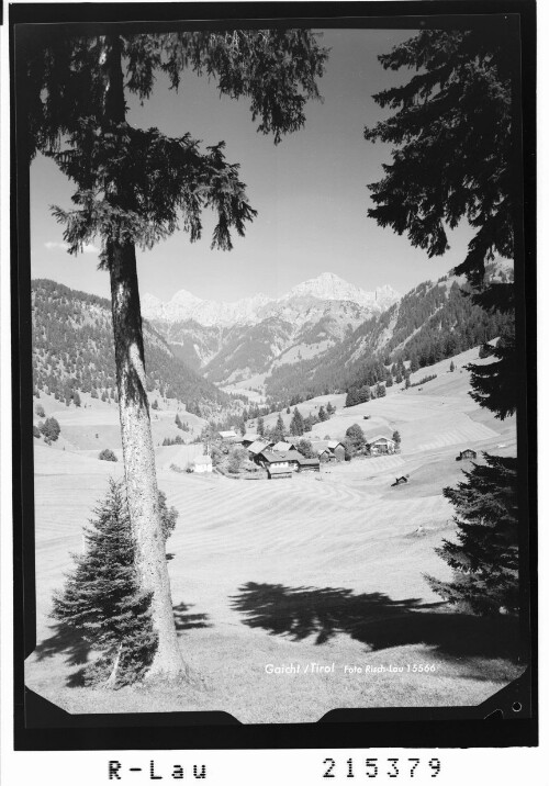 Gaicht / Tirol : [Gaicht gegen Gimpel und Kellenspitze]
