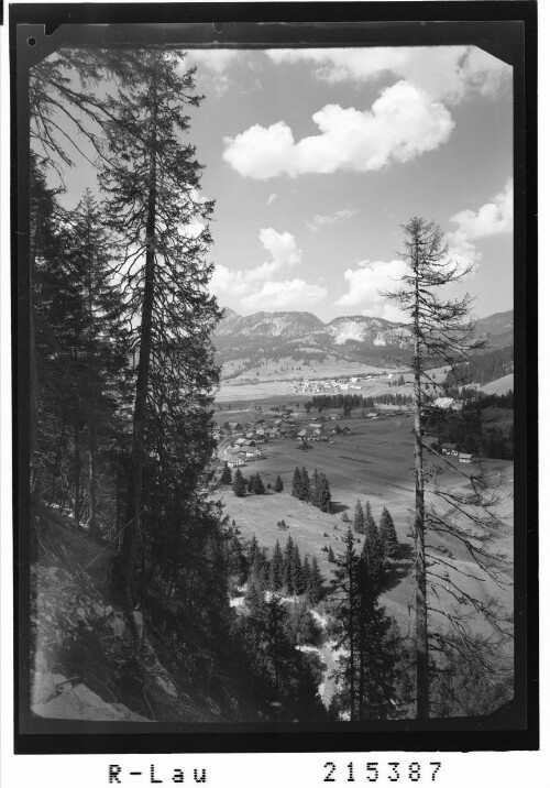 Haldensee und Grän, Tannheimertal / Tirol : [Haldensee und Grän im Tanheimertal mit Blick zum Einstein]