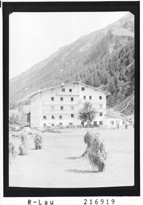 Stillebach 1400 m, Gasthaus Wildspitzblick Pitztal / Tirol