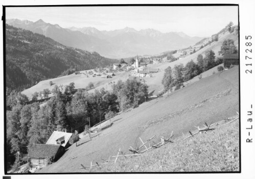 Blons, Gross - Walsertal Vorarlberg - Austria : [Blons im Grossen Walsertal mit Blick in den Rhätikon]