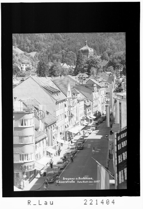 Bregenz am Bodensee / Kaiserstrasse