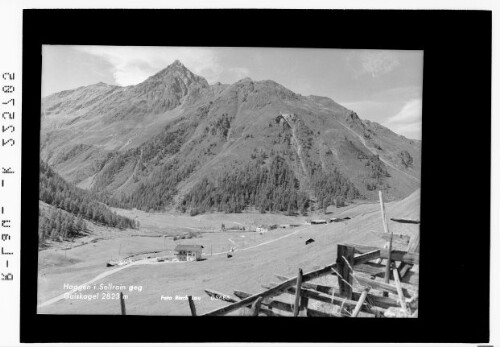 Haggen im Sellrain gegen Gaiskogel 2823 m