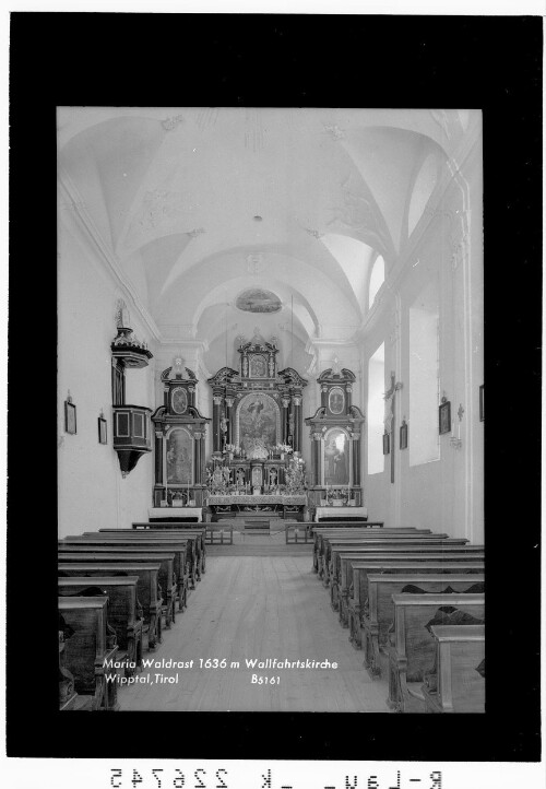 Maria Waldrast 1636 m / Wallfahrtskirche / Wipptal / Tirol