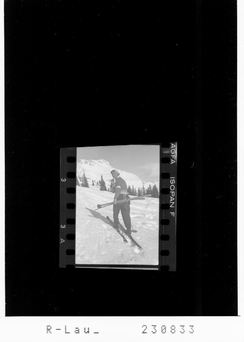 [Harrer Franz anlässlich des Westenpokalrennens 1948 in Lech am Arlberg]