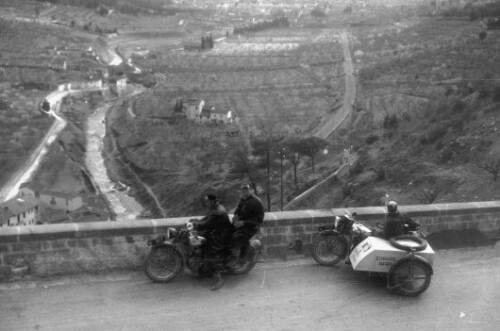 Afrikarundfahrt 1932 - Italien, Bologna, Comer See