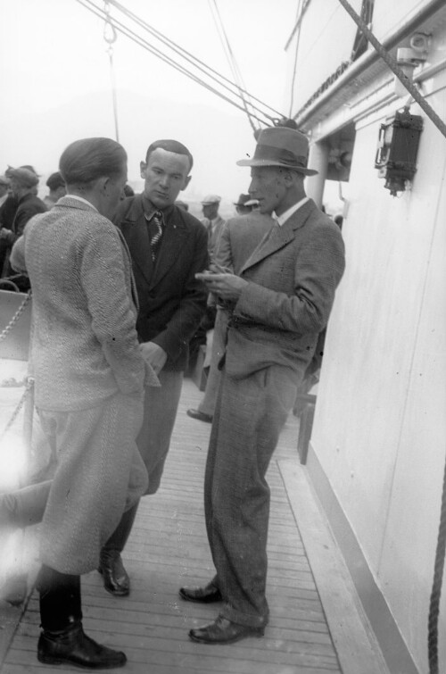 Afrikarundfahrt 1932 - Überfahrt, Palermo