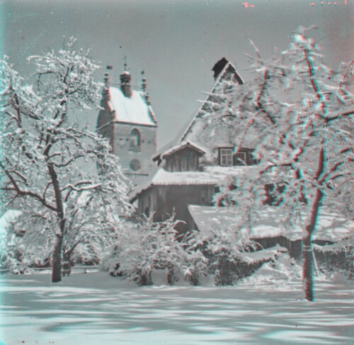 Bregenz im Winter - Skilauf