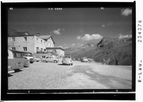 Silvretta / Alpengasthof Piz Buin auf der Bieler Höhe