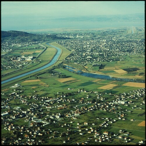 An der Grenze: Rheinmündung