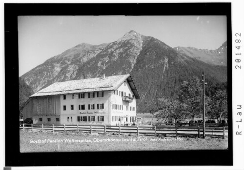 Gasthof Pension Wetterspitze / Oberschönau Lechtal / Tirol