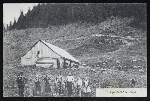 Alpe Sattel bei Ebnit
