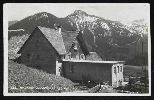 Gasthof Alpenrose, Ebnit
