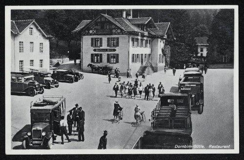 Dornbirn-Gütle. Restaurant