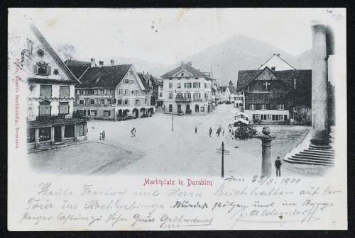 Marktplatz in Dornbirn