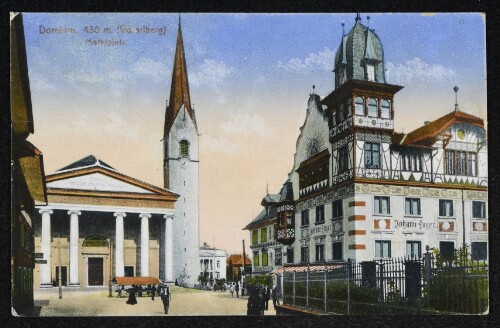 Dornbirn, 430 m (Vorarlberg) Marktplatz