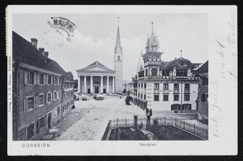 Dornbirn. Marktplatz