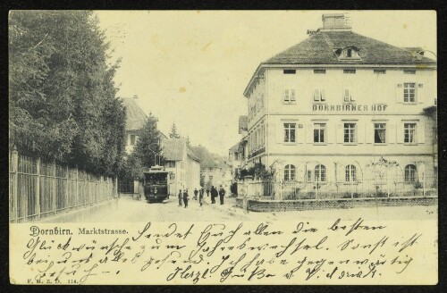 Dornbirn. Marktstrasse