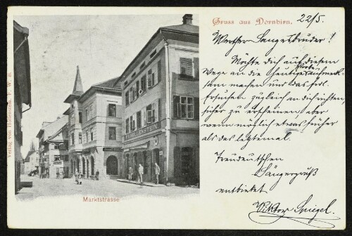 Gruss aus Dornbirn : Marktstrasse