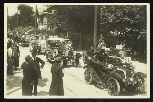 Automobil-Corso in Dornbirn