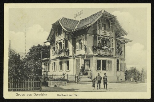 Gruss aus Dornbirn : Gasthaus zur Flur