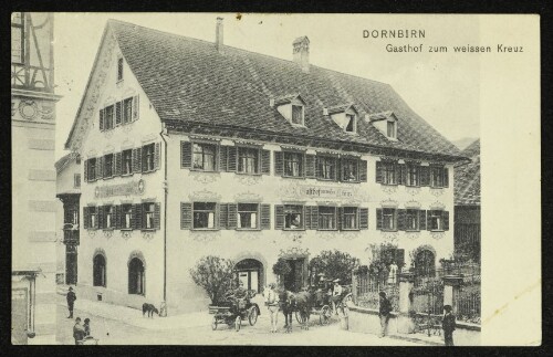 Dornbirn. Gasthof zum Weißen Kreuz