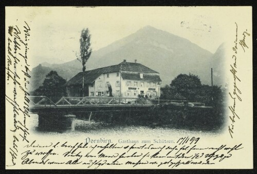 Dornbirn. Gasthaus zum Schützen