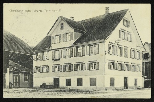 Gasthaus zum Löwen, Dornbirn II