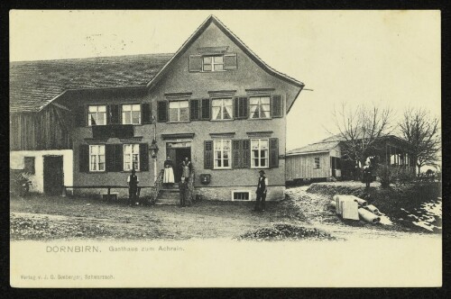 Dornbirn. Gasthaus zum Achrain